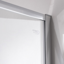 DRZWI PRYSZNICOWE SUPER SLIM NOVA CHROM 120 CM 6 MM NOVA-CH-120