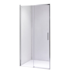 DRZWI PRYSZNICOWE SUPER SLIM NOVA CHROM 130 CM 6 MM NOVA-CH-130