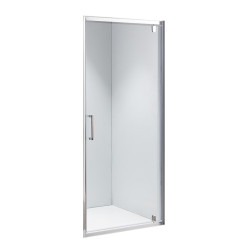 DRZWI PRYSZNICOWE ZOE CHROM 80 CM 6 MM ZOE-CH-80