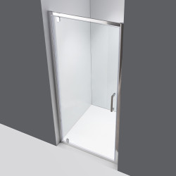 DRZWI PRYSZNICOWE ZOE CHROM 90 CM 6 MM ZOE-CH-90