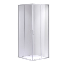 KABINA PRYSZNICOWA KWADRATOWA KZ93A BIAŁA 80X80 CM KZ93A-WH-80