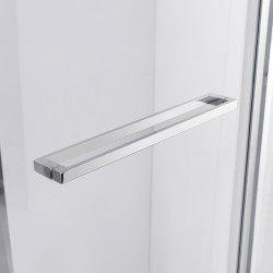 KABINA PRYSZNICOWA PROSTOKĄTNA KIRA CHROM 120X80 CM KIRA-120X80