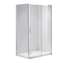 KABINA PRYSZNICOWA PROSTOKĄTNA SUPER SLIM NOVA CHROM 120x90 CM 6 MM NOVA-CH-120X90