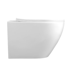ZESTAW PODTYNKOWY WC STELAŻ GEBERIT DUOFIX MISKA FLOW-WH-TR-03 PRZYCISK DELTA 50 CHROM ZES-FLOW-8