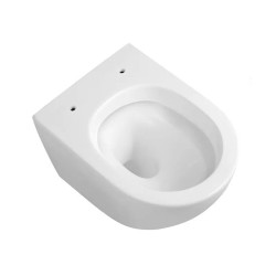ZESTAW PODTYNKOWY WC STELAŻ GEBERIT DUOFIX MISKA FLOW-WH-03 PRZYCISK CZARNY MAT ZES-FLOW-9