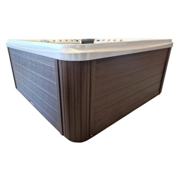 JACUZZI OGRODOWE WANNA SPA745 2000x2000 BIAŁA PERŁA OBUDOWA KAWA