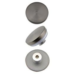 DRZWI PRYSZNICOWE KZ09E SZCZOTKOWANA STAL 135-140 CM 8 MM KZ09E-GR-BR-140