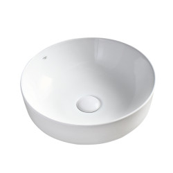 UMYWALKA NABLATOWA CERAMICZNA OKRĄGŁA FINO-WH-415 BIAŁA FINO-WH-415
