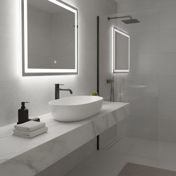 UMYWALKA NABLATOWA CERAMICZNA OWALNA NEO-WH-605 BIAŁY NEO-WH-605