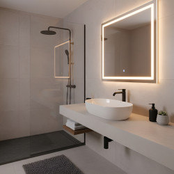 UMYWALKA NABLATOWA CERAMICZNA OWALNA NEO-WH-605 BIAŁY NEO-WH-605