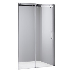 DRZWI PRYSZNICOWE PRZESUWNE DO WNĘKI SH03G CHROM 145-150 CM 8 MM