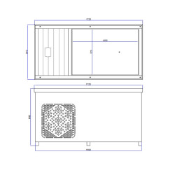 WANNA LODOWA KRIOTERAPIA MORSOWANIE POLAR-ICE-WD 172X87 POLAR-ICE-WD