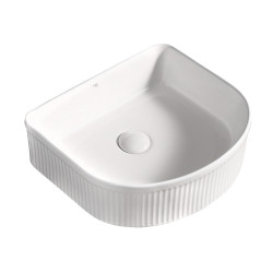 UMYWALKA NABLATOWA CERAMICZNA FINO-WH-400 BIAŁA FINO-WH-400