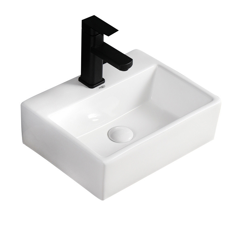 UMYWALKA NABLATOWA CERAMICZNA PROSTOKĄTNA VIVA-WH-400 BIAŁA VIVA-WH-400