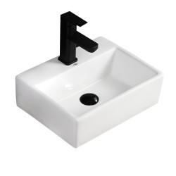 UMYWALKA NABLATOWA CERAMICZNA PROSTOKĄTNA VIVA-WH-400 BIAŁA VIVA-WH-400