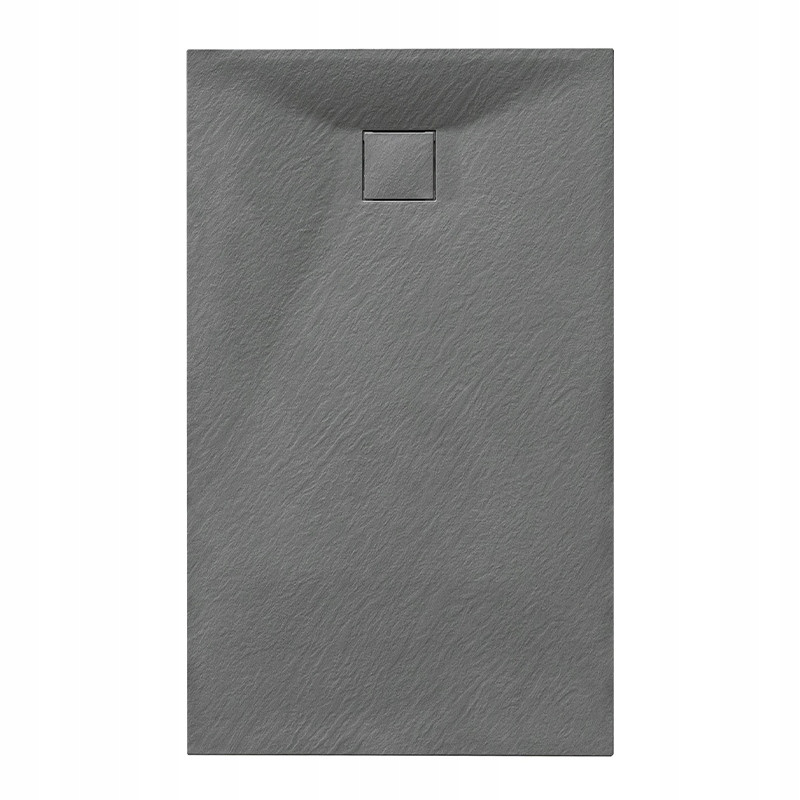 BRODZIK PRYSZNICOWY KAMIENNY PROSTOKĄTNY SLIM RIKO SZARY 140x90 CM RIKO-GR-140X90