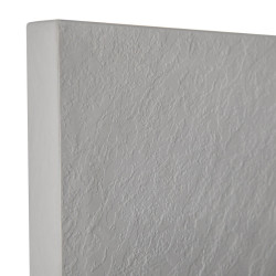 BRODZIK PRYSZNICOWY KAMIENNY PROSTOKĄTNY SLIM RIKO SZARY 130x80 CM RIKO-GR-130X80