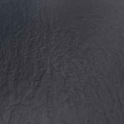 BRODZIK PRYSZNICOWY KAMIENNY PROSTOKĄTNY SLIM RIKO CZARNY 150x80 CM RIKO-BL-150X80