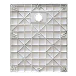 BRODZIK PRYSZNICOWY KAMIENNY PROSTOKĄTNY SLIM RIKO BIAŁY 130x80 CM RIKO-WH-130X80