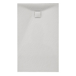 BRODZIK PRYSZNICOWY KAMIENNY PROSTOKĄTNY SLIM RIKO BIAŁY 120x70 CM RIKO-WH-120X70