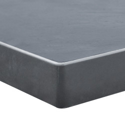 BRODZIK PRYSZNICOWY KAMIENNY PROSTOKĄTNY SLIM MIKO SZARY 100x90 CM MIKO-GR-100X90