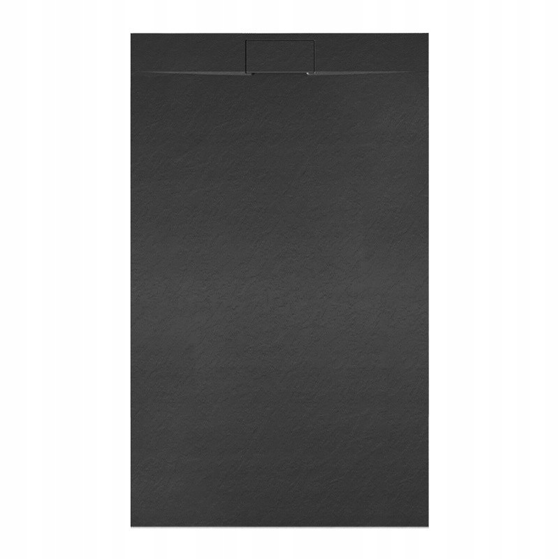 BRODZIK PRYSZNICOWY KAMIENNY PROSTOKĄTNY SLIM MIKO CZARNY 110x90 CM MIKO-BL-110X90