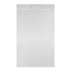 BRODZIK PRYSZNICOWY KAMIENNY PROSTOKĄTNY SLIM MIKO BIAŁY 120x80 CM MIKO-WH-120X80