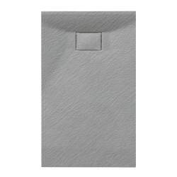 BRODZIK PRYSZNICOWY KAMIENNY PROSTOKĄTNY SLIM JUKO SZARY 140x90 CM JUKO-GR-140X90