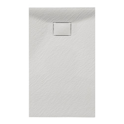 BRODZIK PRYSZNICOWY KAMIENNY PROSTOKĄTNY SLIM JUKO BIAŁY 140x90 CM JUKO-WH-140X90