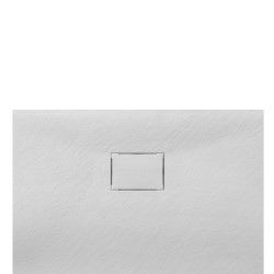 BRODZIK PRYSZNICOWY KAMIENNY PROSTOKĄTNY SLIM JUKO BIAŁY 130x90 CM JUKO-WH-130X90
