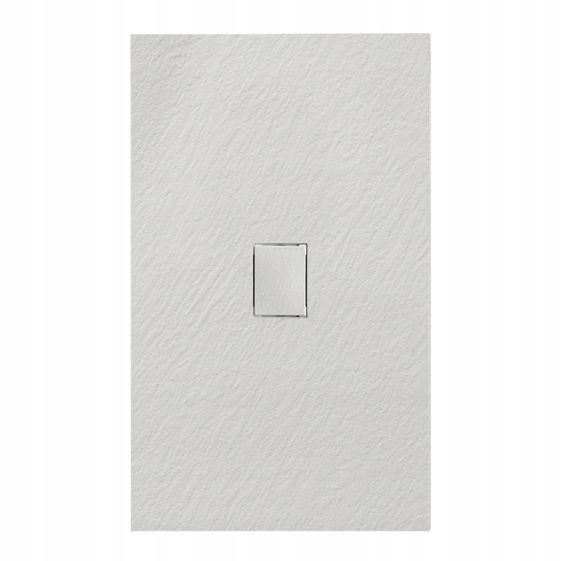 BRODZIK PRYSZNICOWY KAMIENNY PROSTOKĄTNY SLIM JUKO BIAŁY 120x100 CM JUKO-WH-120X100