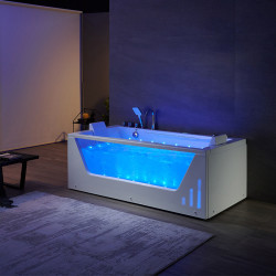 WANNA Z HYDROMASAŻEM SATURN 944 BIAŁA 180x90 CM SATURN-944-180X90