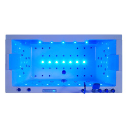 WANNA Z HYDROMASAŻEM SATURN 944 BIAŁA 180x90 CM SATURN-944-180X90
