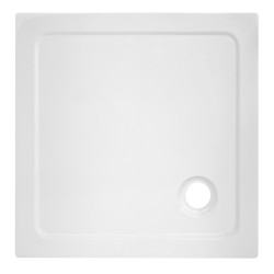 BRODZIK PRYSZNICOWY KWADRATOWY SLIM ST02A BIAŁY 80x80 CM ST02A-WH-80