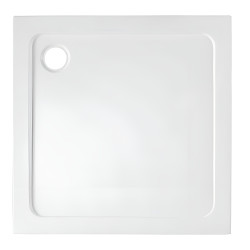 Kopia - BRODZIK PRYSZNICOWY KWADRATOWY SLIM ST02B BIAŁY 90x90 CM ST02B-WH-90