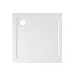 BRODZIK PRYSZNICOWY KWADRATOWY SLIM ST02D BIAŁY 100x100 CM ST02D-WH-100