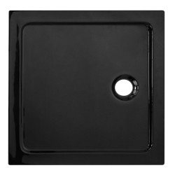 Kopia - BRODZIK PRYSZNICOWY KWADRATOWY SLIM ST06A CZARNY 100x100 CM ST06A-BL-100