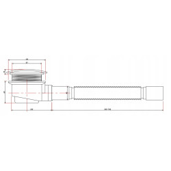 Kopia - BRODZIK PRYSZNICOWY PIĘCIOKĄTNY SLIM ST07B BIAŁY 90x90 CM ST07B-WH-90