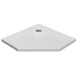 Kopia - BRODZIK PRYSZNICOWY PIĘCIOKĄTNY SLIM ST07C BIAŁY 100x100 CM ST07C-WH-100