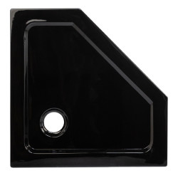Kopia - BRODZIK PRYSZNICOWY PIĘCIOKĄTNY SLIM ST08B CZARNY 90x90 CM ST08B-BL-90