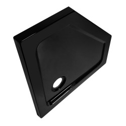 Kopia - BRODZIK PRYSZNICOWY PIĘCIOKĄTNY SLIM ST08C CZARNY 100x100 CM ST08C-BL-100
