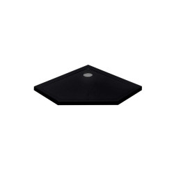 Kopia - BRODZIK PRYSZNICOWY PIĘCIOKĄTNY SLIM ST08C CZARNY 100x100 CM ST08C-BL-100
