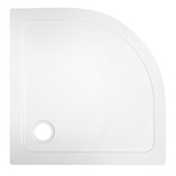 BRODZIK PRYSZNICOWY PÓŁOKRĄGŁY SLIM ST01B BIAŁY 90x90 CM ST01B-WH-90