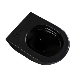 ZESTAW PODTYNKOWY WC STELAŻ GEBERIT DUOFIX MIZU-BL-GL-RIM-03 PRZYCISK DELTA 50 CZARNY MAT