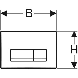 ZESTAW PODTYNKOWY WC STELAŻ GEBERIT DUOFIX MIZU-BL-GL-RIM-03 PRZYCISK DELTA 50 CZARNY MAT