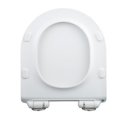 DESKA SEDESOWA WC WOLNOOPADAJĄCA CV-WH-01 SLIM BIAŁA DUROPLAST CV-WH-01