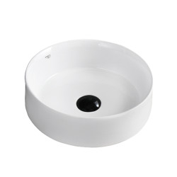 UMYWALKA NABLATOWA CERAMICZNA OKRĄGŁA LAVA-WH-360 BIAŁA LAVA-WH-360