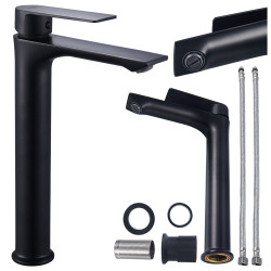 BATERIA UMYWALKOWA ŁAZIENKOWA  FARGO-H CZARNA FARGO-H-BL