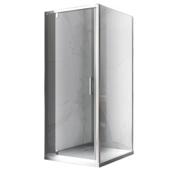 KABINA PRYSZNICOWA KWADRATOWA ZES-KZ04B-80 CHROM 80x80 CM