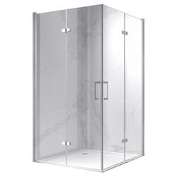KABINA PRYSZNICOWA PROSTOKĄTNA ZES-KZ13C-120X90 CHROM 120x90 CM